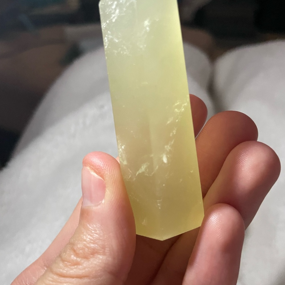 Natural Citrine Crystal Point Tower - Picture 3 of 7